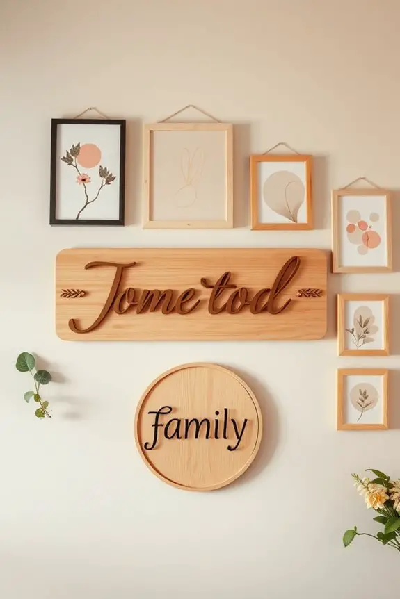 customizable personalized name signs