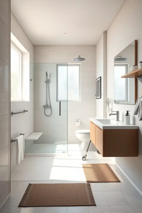 customizable senior friendly bathrooms