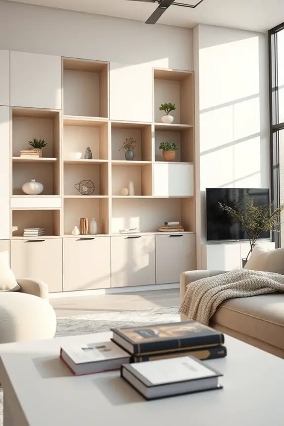 customizable storage solutions available