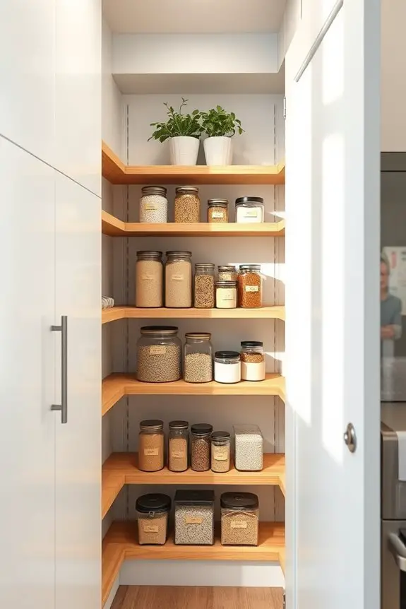 customizable sturdy pantry shelving
