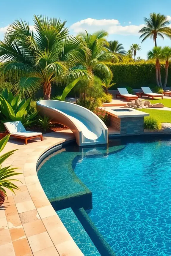 customizable thrilling water slides