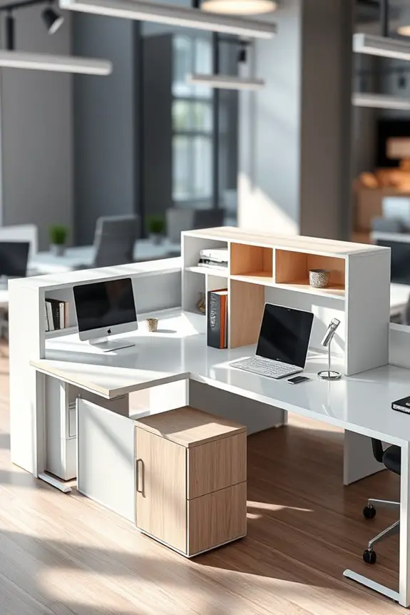 customizable workspace for productivity