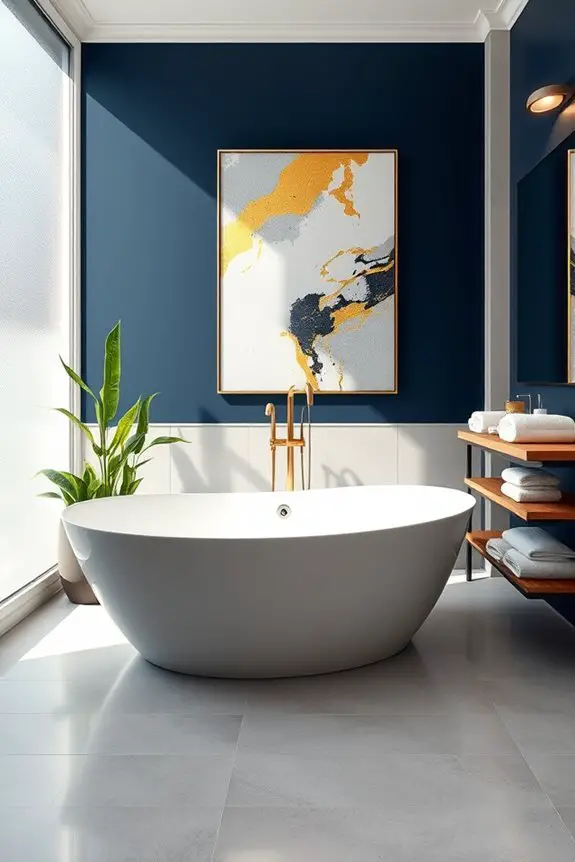 customized bathroom artwork options