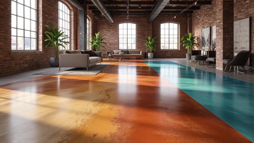 customized concrete floor solutions