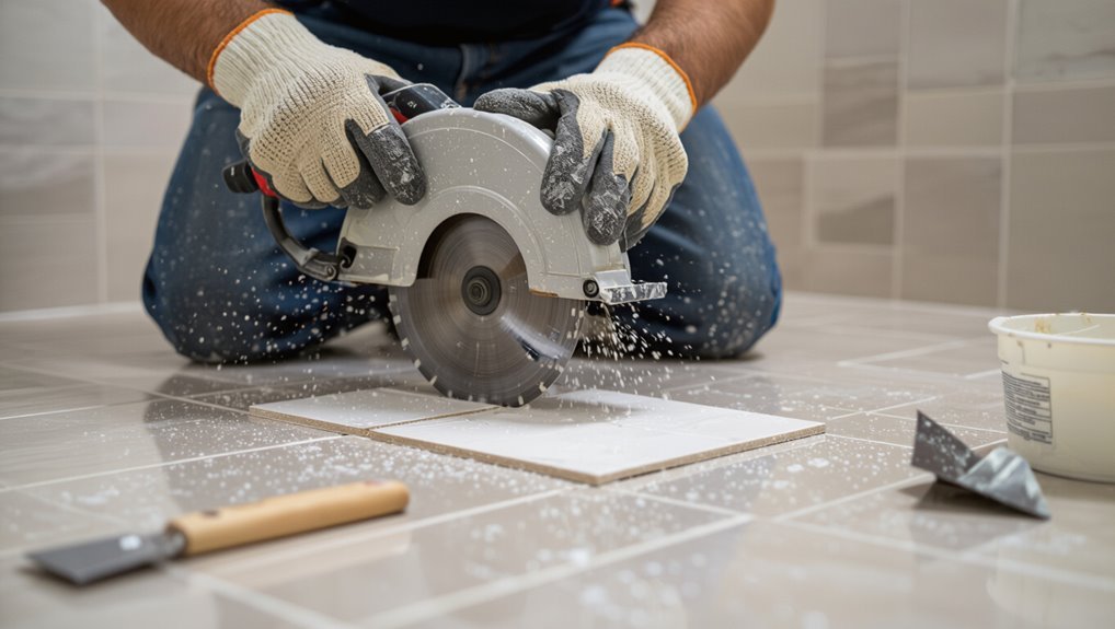 cut tiles accurately and safely
