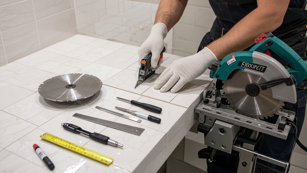 cut tiles with precision