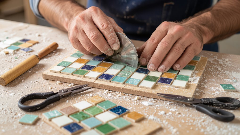 cutting mosaics with precision