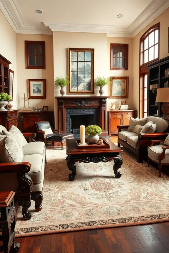 dark wood accent elegance