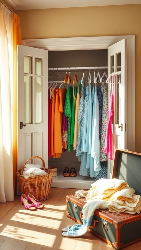 declutter and organize space