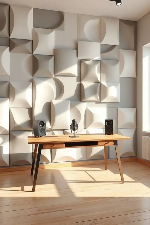 decorative acoustic foam panels