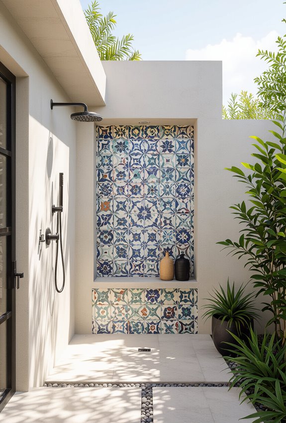 decorative artistic tile focal point