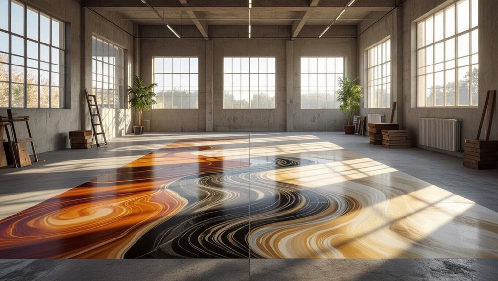 decorative floor effects techniques
