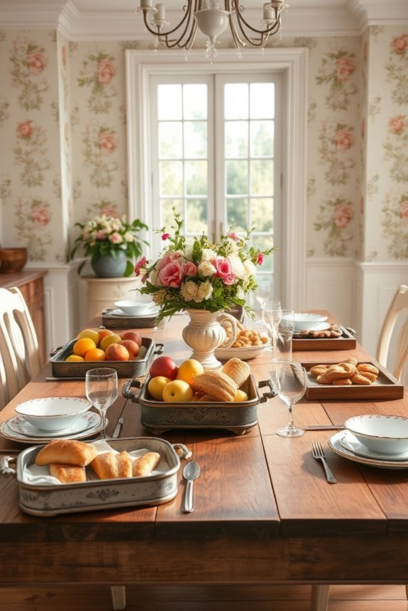 decorative serving tray elegance