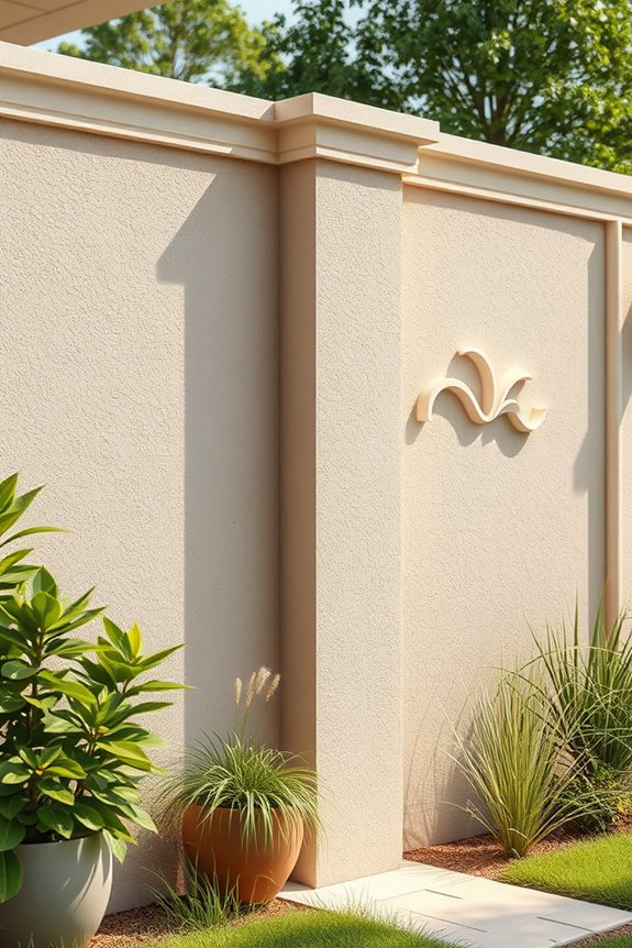 decorative stucco wall finishes