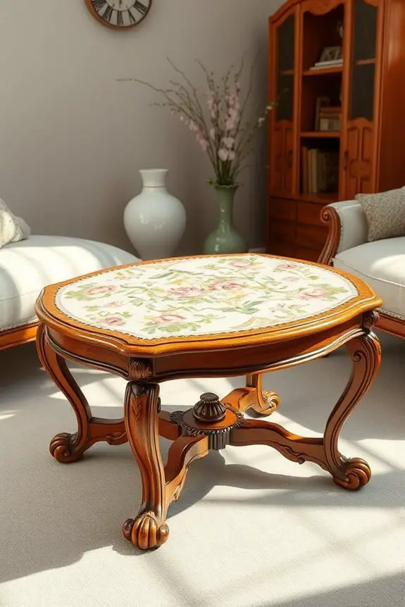 decoupage for furniture personalization