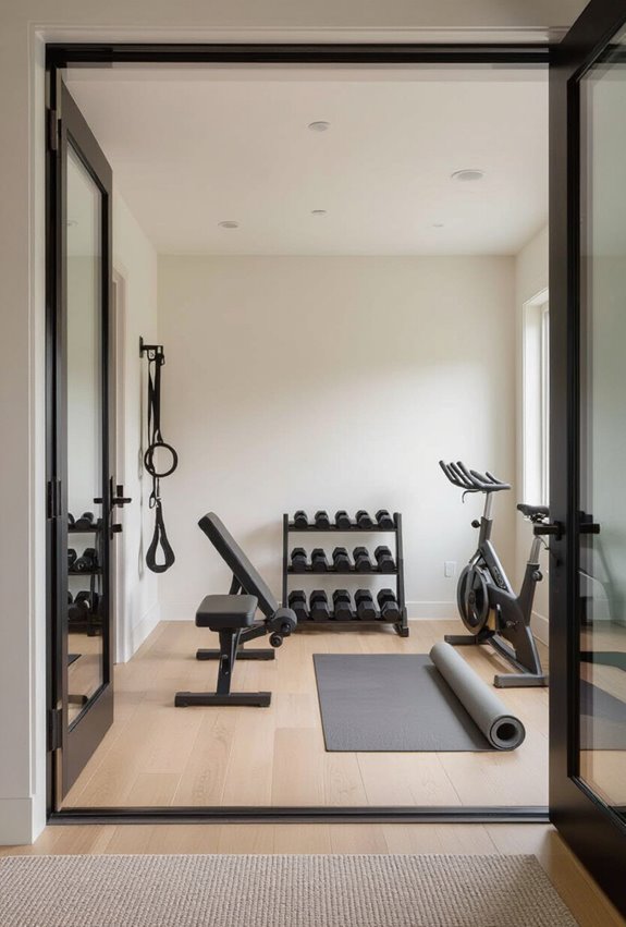dedicated outdoor workout studio