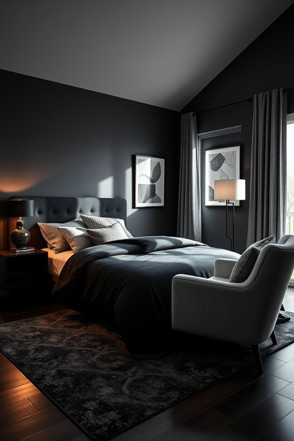 deep black elegance enhances
