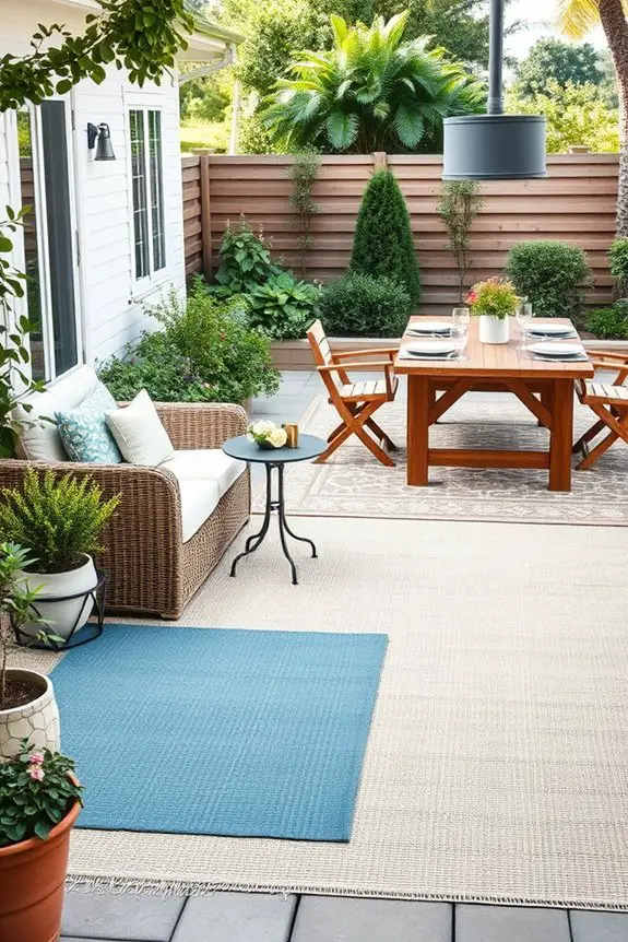 define outdoor spaces effectively