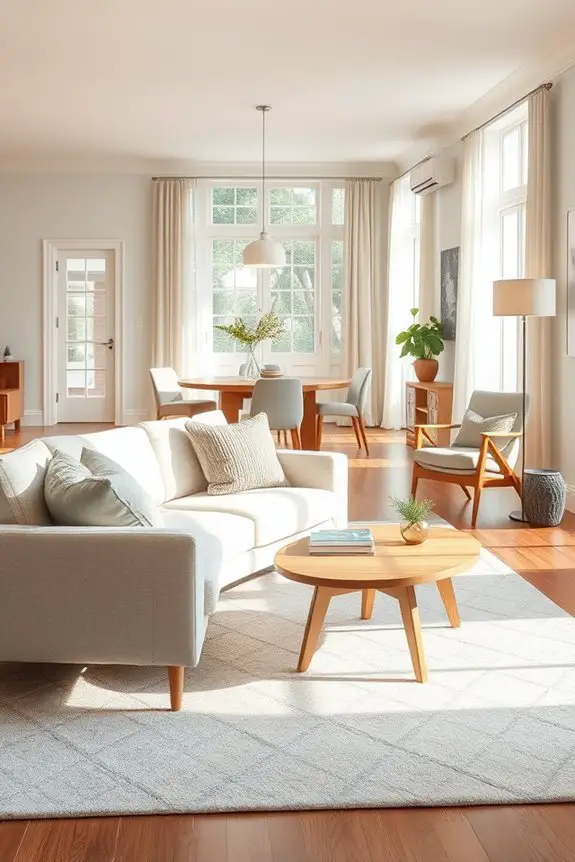 defined spaces for living