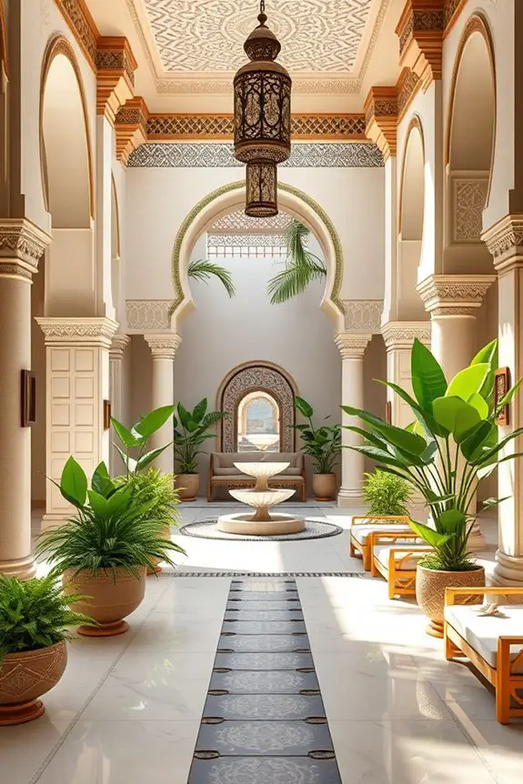 desert oasis courtyard retreat