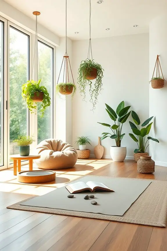 designated relaxation space encouraged