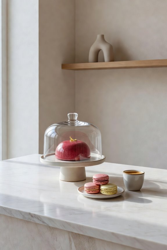 dessert inspired warm color palette