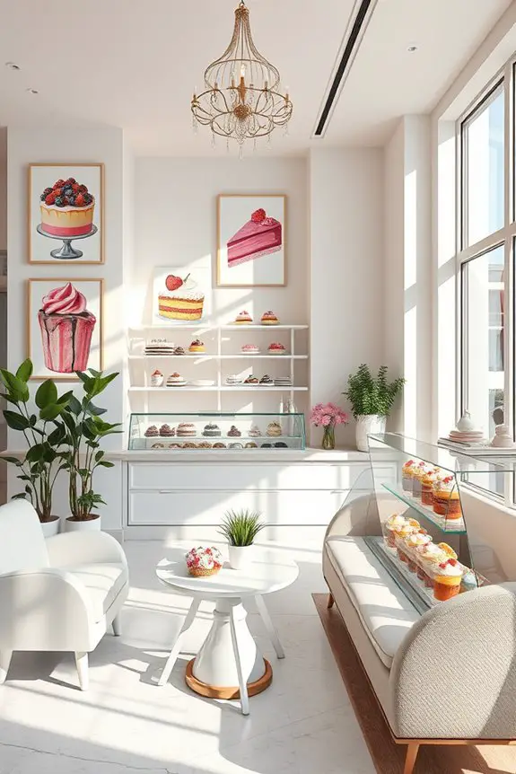 dessert themed artistic ambiance