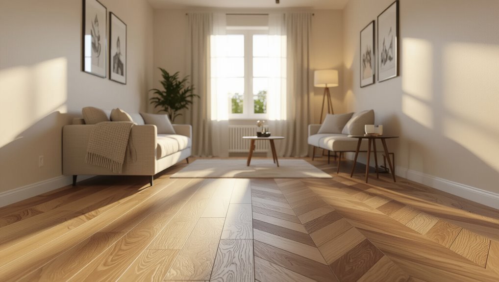 diagonal and herringbone layouts