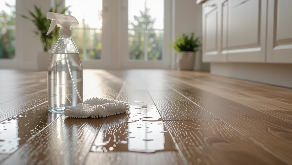 dilute test rinse thoroughly