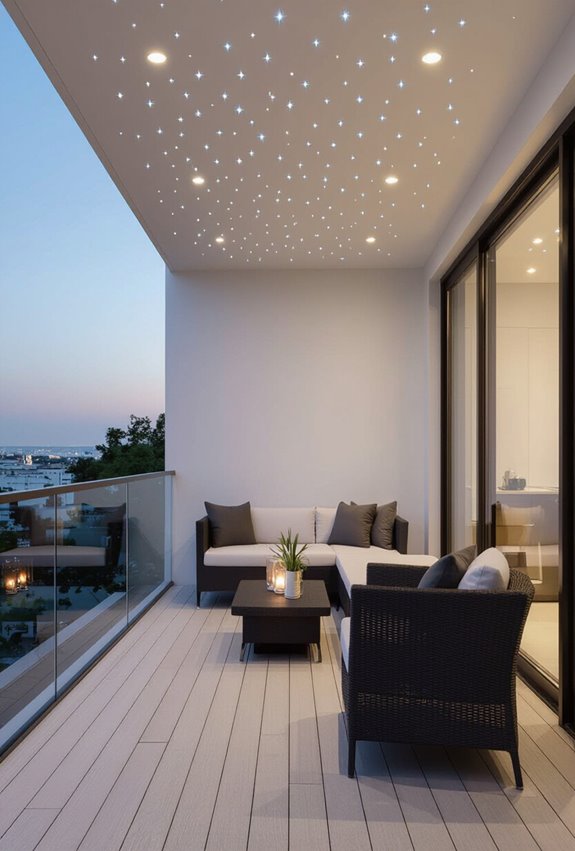 dimmable fiber optic starry ceiling
