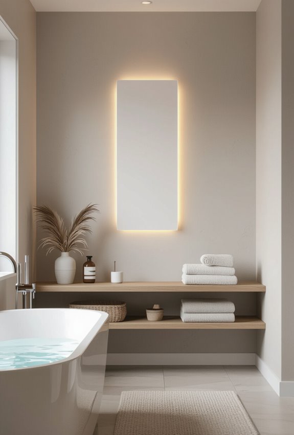 dimmable moisture proof backlit panels