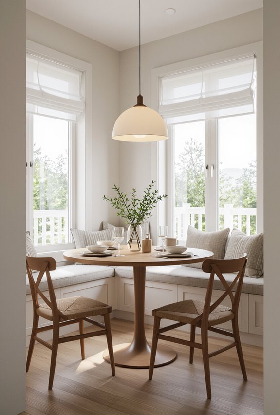 dimmer controlled layered pendant lighting