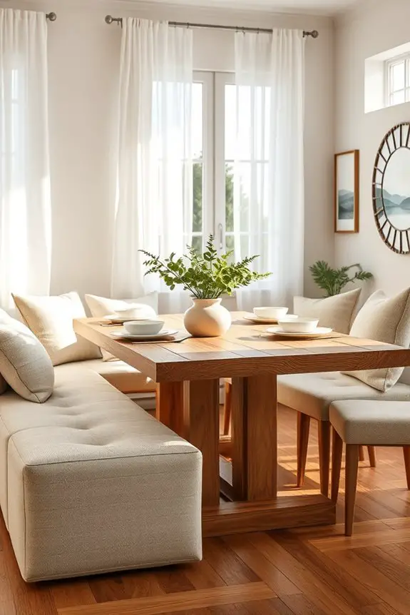 dining benches enhance gatherings