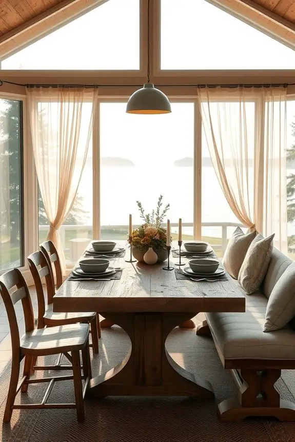 dining with nature s views