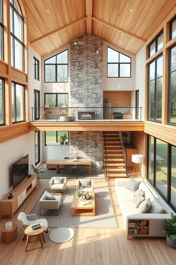distinct spaces for togetherness