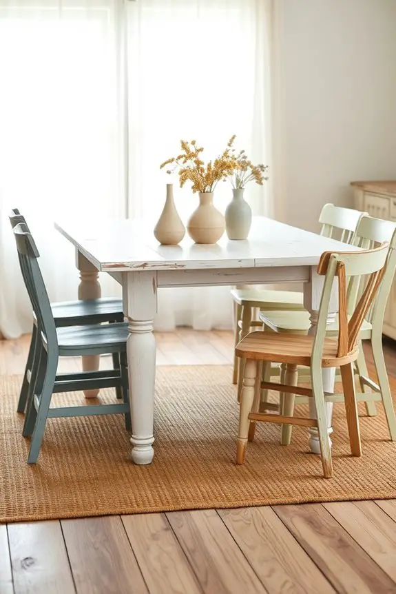 distressed paint farmhouse charm