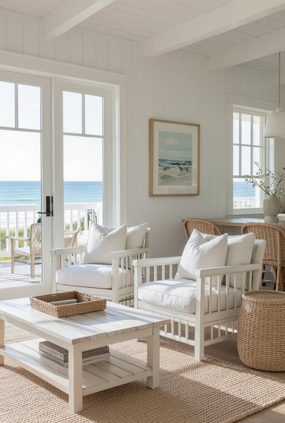 distressed pastel painted wood