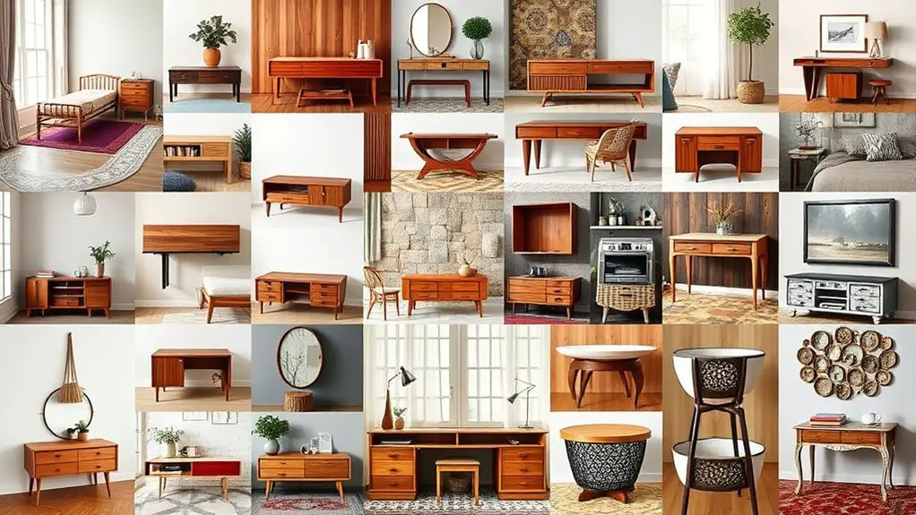 diverse bedroom table designs