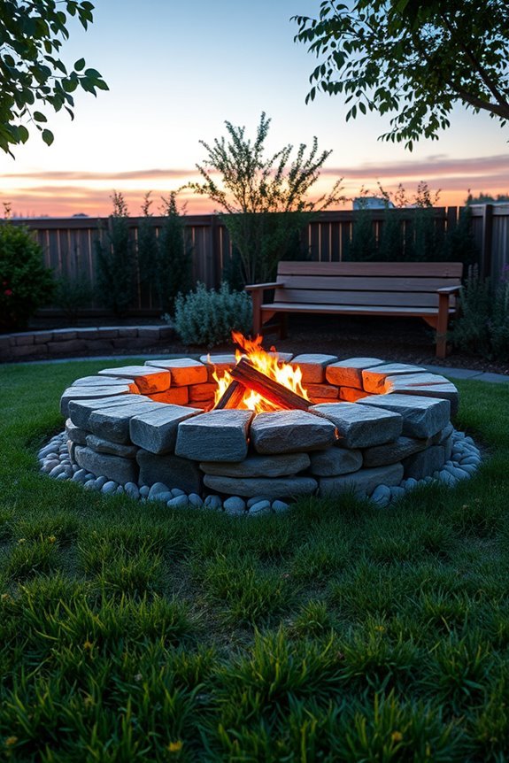 diy backyard fire pit