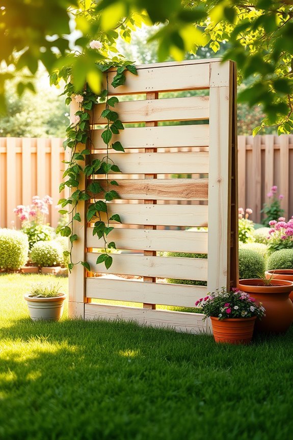 diy backyard privacy screen