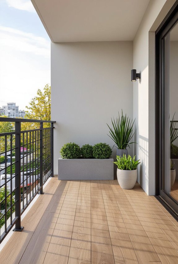 diy balcony flooring upgrades