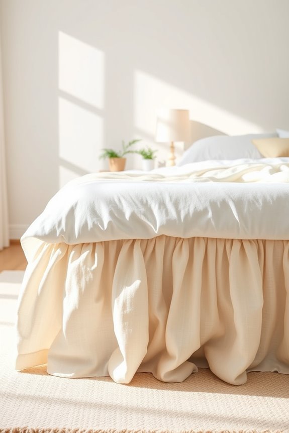 diy bed skirt instructions