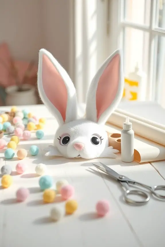 diy bunny mask fun