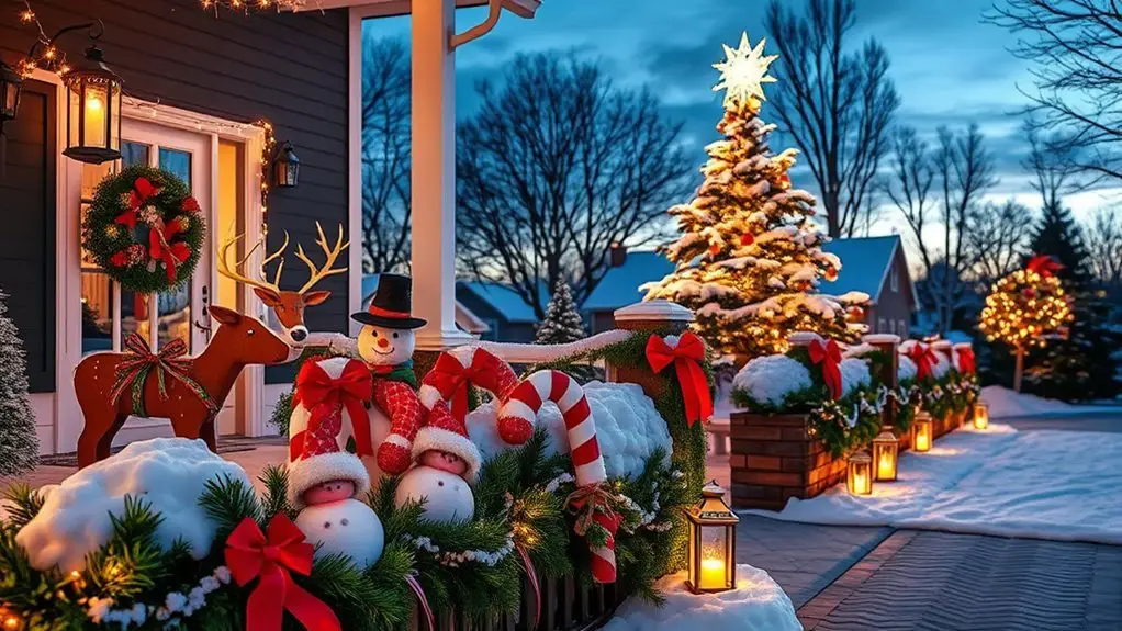 diy christmas yard decorations