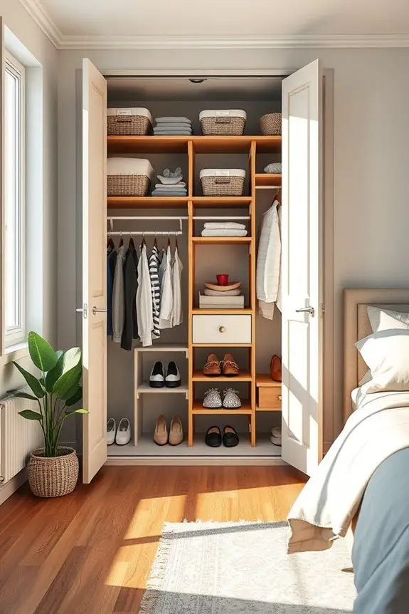 diy closet organization tips