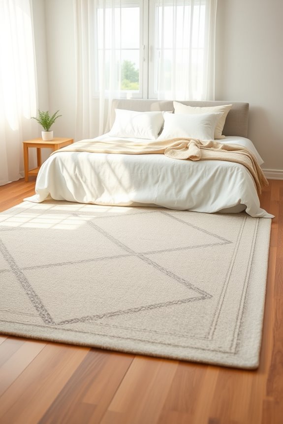 diy cozy rug creation