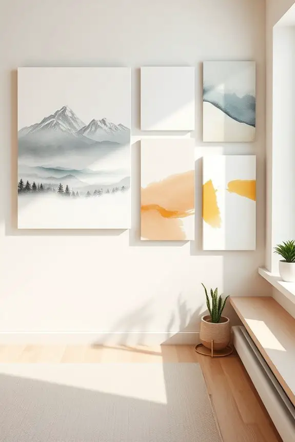 diy creative canvas art