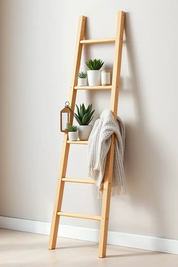 diy decorative ladder project