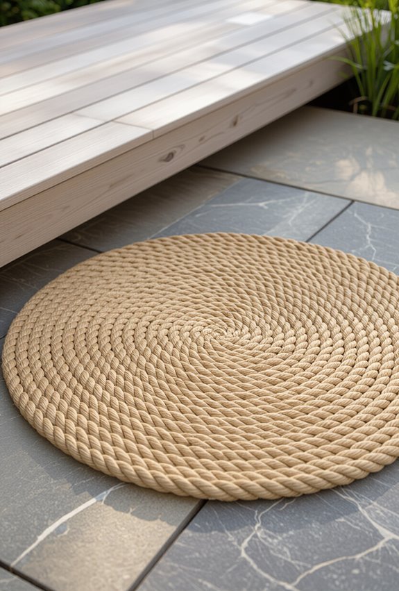 diy durable outdoor rug