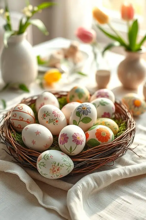 diy easter egg decorating